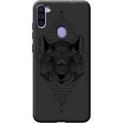 Черный чехол BoxFace Samsung Galaxy A11 (A115) 