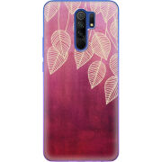 Чехол BoxFace Xiaomi Redmi 9 Gold Leaves