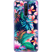 Чехол BoxFace Xiaomi Redmi 9 flowers in the tropics