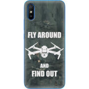 Чехол BoxFace Xiaomi Redmi 9A Дрон Fly Around