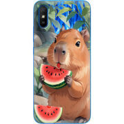 Чехол BoxFace Xiaomi Redmi 9A Капібара з кавуном