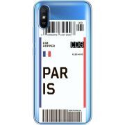 Прозрачный чехол BoxFace Xiaomi Redmi 9A Ticket Paris