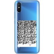 Прозрачный чехол BoxFace Xiaomi Redmi 9A Blah Blah