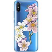 Прозрачный чехол BoxFace Xiaomi Redmi 9A Cherry Blossom