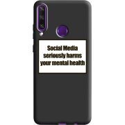 Черный чехол BoxFace Huawei Y6p 