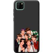 Черный чехол BoxFace Huawei Y5p BTS