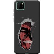 Черный чехол BoxFace Huawei Y5p Нападение на Титана