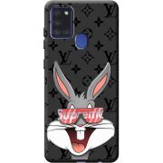 Черный чехол BoxFace Samsung A217 Galaxy A21s looney bunny