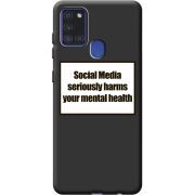 Черный чехол BoxFace Samsung A217 Galaxy A21s 