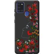 Черный чехол BoxFace Samsung A217 Galaxy A21s 3D Ukrainian Muse