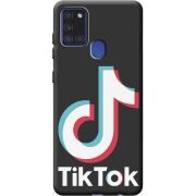 Черный чехол BoxFace Samsung A217 Galaxy A21s Tik Tok