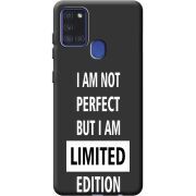 Черный чехол BoxFace Samsung A217 Galaxy A21s Limited Edition