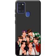 Черный чехол BoxFace Samsung A217 Galaxy A21s BTS