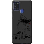 Черный чехол BoxFace Samsung A217 Galaxy A21s 