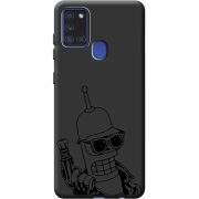 Черный чехол BoxFace Samsung A217 Galaxy A21s 