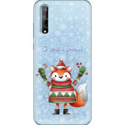 Чехол BoxFace Huawei P Smart S Fox З новим роком!