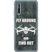 Чехол BoxFace Huawei P Smart S Дрон Fly Around