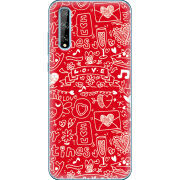 Чехол BoxFace Huawei P Smart S Happy Valentines