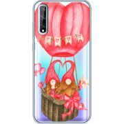 Прозрачный чехол BoxFace Huawei P Smart S Valentine Dwarfs