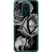 Чехол BoxFace Xiaomi Redmi 10X Black and White Roses
