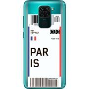Прозрачный чехол BoxFace Xiaomi Redmi 10X Ticket Paris