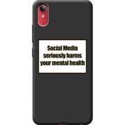 Черный чехол BoxFace Vivo Y91C 