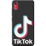 Черный чехол BoxFace Vivo Y91C Tik Tok