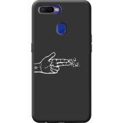 Черный чехол BoxFace OPPO A5S Pew Pew