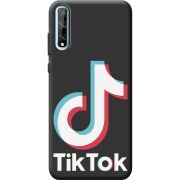 Черный чехол BoxFace Huawei P Smart S Tik Tok