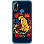 Чехол BoxFace Realme C3 Petrykivka Leopard