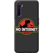 Черный чехол BoxFace Realme 6 No Internet