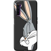 Черный чехол BoxFace Realme 6 Lucky Rabbit