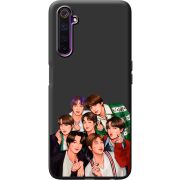 Черный чехол BoxFace Realme 6 BTS