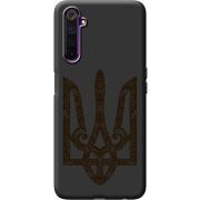 Черный чехол BoxFace Realme 6 Ukrainian Trident