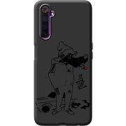 Черный чехол BoxFace Realme 6 