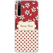 Чехол BoxFace Realme 6 Именной Polka Dots