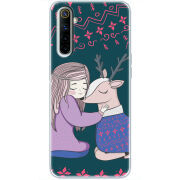 Чехол BoxFace Realme 6 Girl and deer