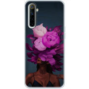 Чехол BoxFace Realme 6 Exquisite Purple Flowers