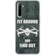 Чехол BoxFace Realme 6 Дрон Fly Around