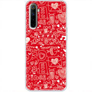 Чехол BoxFace Realme 6 Happy Valentines