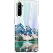 Прозрачный чехол BoxFace Realme 6 Blue Mountain