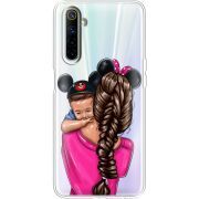Прозрачный чехол BoxFace Realme 6 Mouse Mommy