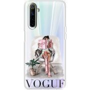 Прозрачный чехол BoxFace Realme 6 VOGUE