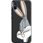 Черный чехол BoxFace Xiaomi Redmi 9A Lucky Rabbit