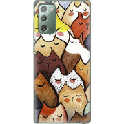Чехол BoxFace Samsung N980 Galaxy Note 20 Sleepy Cats