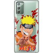 Прозрачный чехол BoxFace Samsung N980 Galaxy Note 20 Naruto