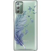 Прозрачный чехол BoxFace Samsung N980 Galaxy Note 20 Feather
