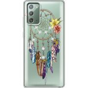 Чехол со стразами Samsung N980 Galaxy Note 20 Dreamcatcher