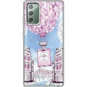 Чехол со стразами Samsung N980 Galaxy Note 20 Perfume bottle