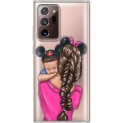 Прозрачный чехол BoxFace Samsung N985 Galaxy Note 20 Ultra Mouse Mommy